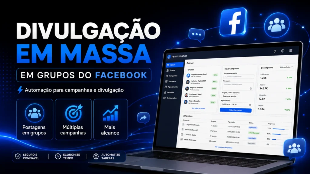 Postador automatico para facebook